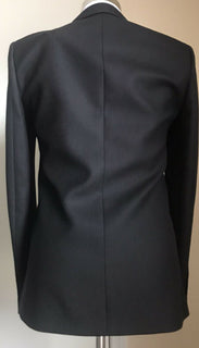 Neu mit Etikett: 3790 $ Saint Laurent Herren Westernjacke Blazer Schwarz 36R US (46R Eu) Italien