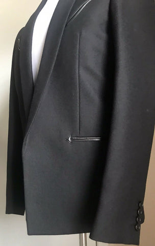 NWT $3790 Saint Laurent Men Western Jacket Blazer Black 36R US ( 46R Eu ) Italy