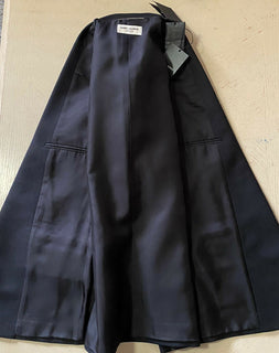 Neu mit Etikett: 3790 $ Saint Laurent Herren Westernjacke Blazer Schwarz 36R US (46R Eu) Italien