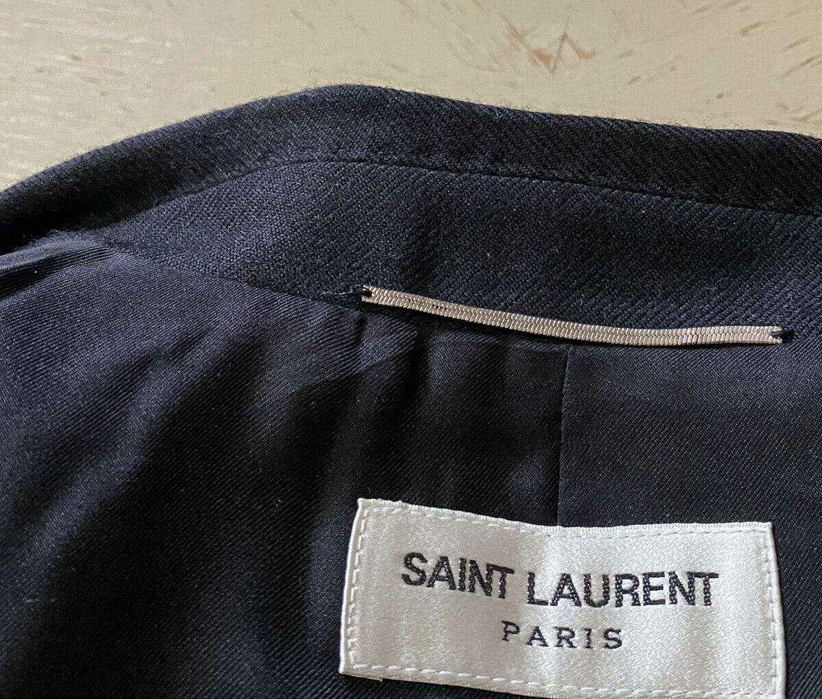 NWT $3790 Saint Laurent Men Western Jacket Blazer Black 36R US ( 46R Eu ) Italy