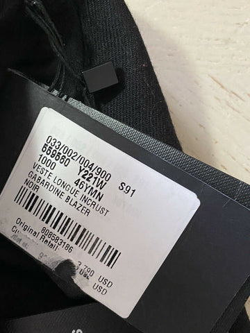 NWT $3790 Saint Laurent Men Western Jacket Blazer Black 36R US ( 46R Eu ) Italy