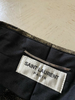 Neu mit Etikett: 890 $ Saint Laurent Herrenanzughose Gold 38 US (54 Eu) Italien