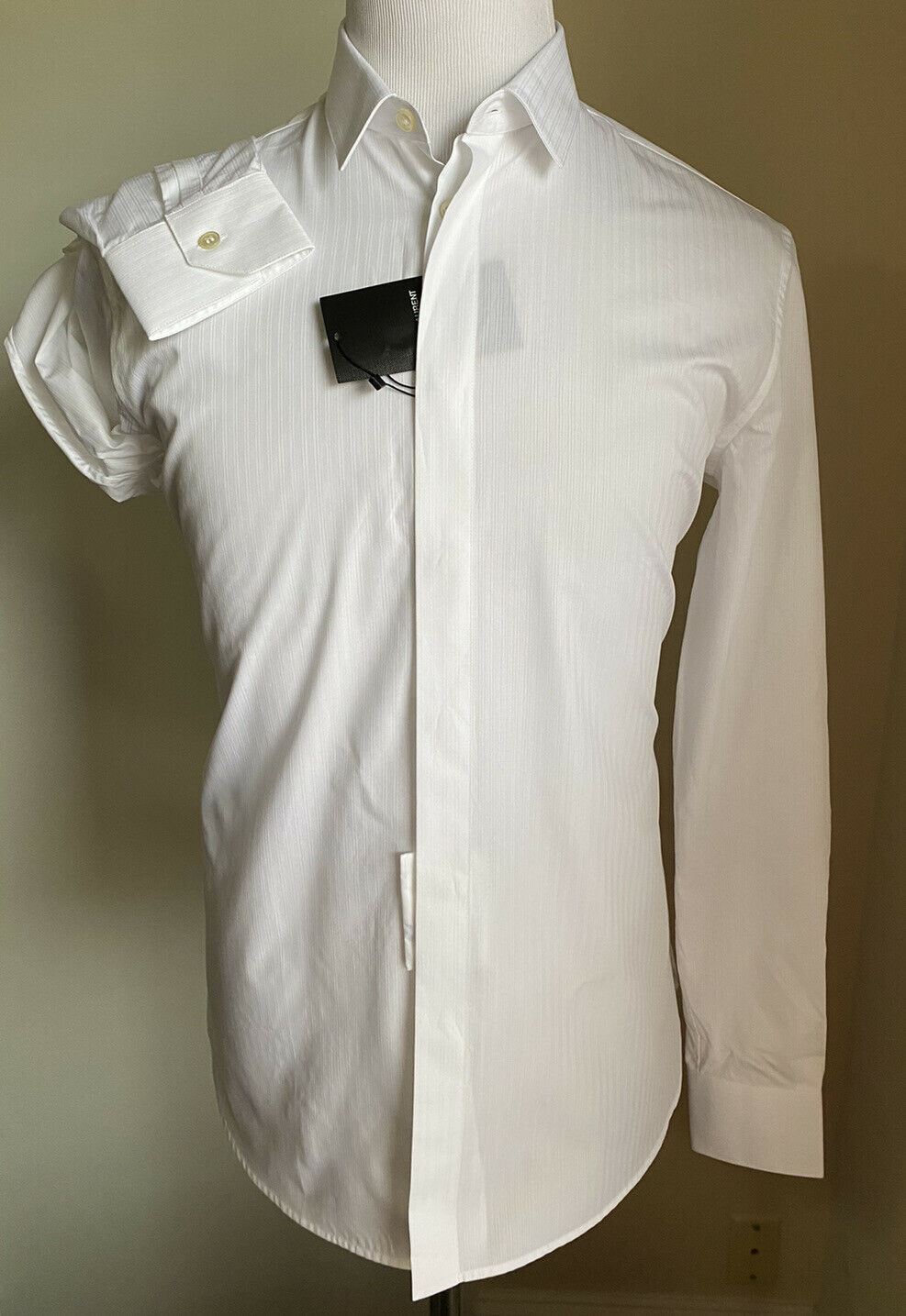 NWT Saint Laurent Mens  Dress Shirt  White ( 40/15.5 ) Italy