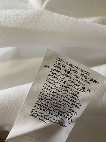 NWT Saint Laurent Mens  Dress Shirt  White ( 40/15.5 ) Italy