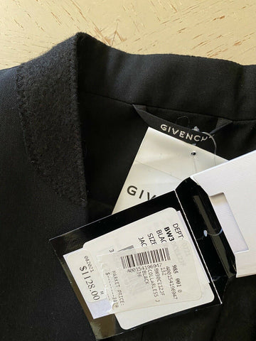 New $2820 Givenchy Women’s Wool Chain Jacket Blazer Black 36/4 Italy