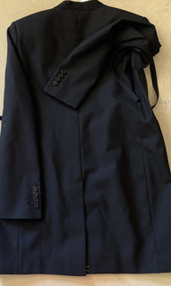 Neu $2820 Givenchy Damen Wollkettenjacke Blazer Schwarz 36/4 Italien