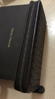 Neue 800 $ Bottega Veneta Geldbörse DK Brown 114076 Italien