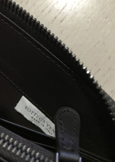 Neue 800 $ Bottega Veneta Geldbörse DK Brown 114076 Italien