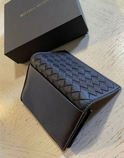 Neue Bottega Veneta Damen Geldbörse DK Braun 133945 Italien