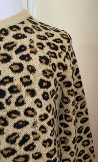 Neu mit Etikett: 1960 $ Gucci Herren Woll-Jacquard-Strick-Rundhalspullover Kamel/Schwarz L Italien