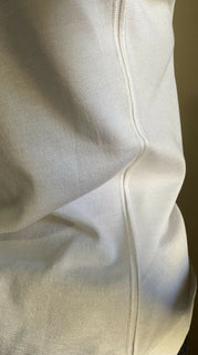 New $600 Loro Piana Ventotene Top Blouse Color While Size XL ( 50/16 ) Italy