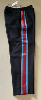 Neu mit Etikett: 1100 $ Gucci Military Cotton Herrenhose Schwarz 34 US (50 Eu) Italien