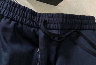 Neu mit Etikett: 1100 $ Gucci Military Cotton Herrenhose Schwarz 34 US (50 Eu) Italien