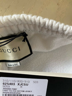Neu mit Etikett: Gucci Herren-Jogginghose, Hose, Weiß/Rot/Blau, Größe M, Italien