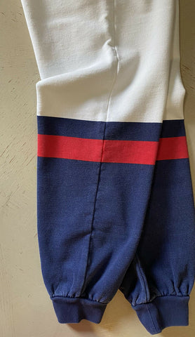 NWT Gucci  Men’s Sweatpants Pants White/Red/Blue Size M Italy