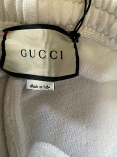 Neu mit Etikett: Gucci Herren-Jogginghose, Hose, Weiß/Rot/Blau, Größe M, Italien