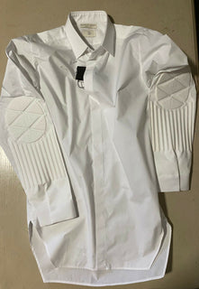 Neu mit Etikett: 890 $ Bottega Veneta Herrenhemd Weiß 40/15,5 Italien
