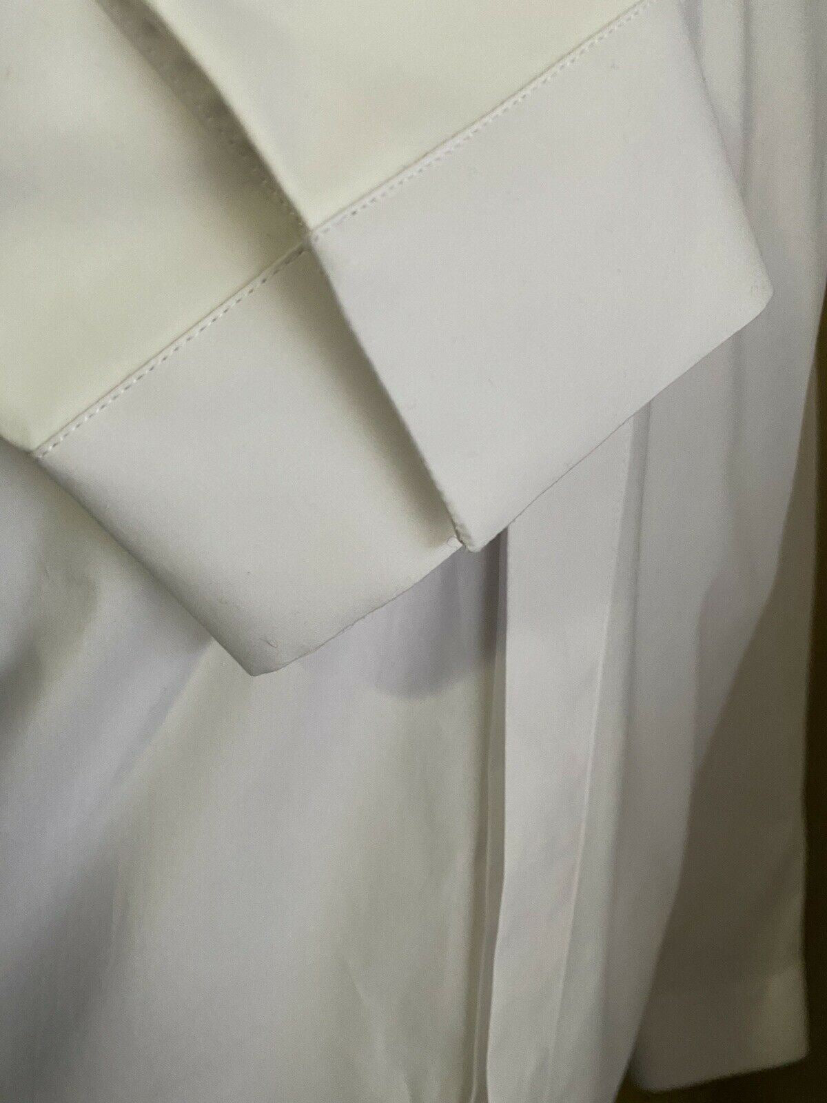 NWT $890 Bottega Veneta Mens Dress Shirt White 40/15.5 Italy