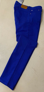 Neu mit Etikett: 495 $ Ralph Lauren Purple Label Herren Thompson Slim Jeans Hose Blau 34
