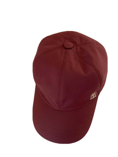 NWT $575 Brunello Cucinelli Мужская бейсболка с логотипом Amaranto Размер (M) Италия