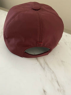 NWT $575 Brunello Cucinelli Мужская бейсболка с логотипом Amaranto Размер (M) Италия