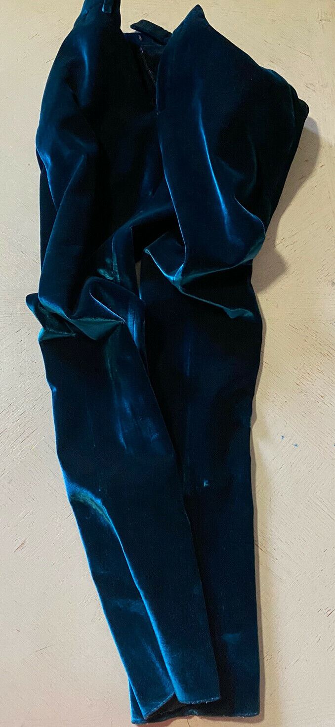 Мужские классические брюки Saint Laurent NWT 1290 долларов США, зеленые 34 США (50 ЕС) Италия