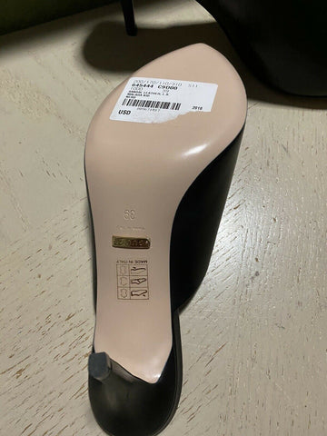 Женские сандалии NIB Gucci, черные 9 США (39 ЕС) 645444 Италия
