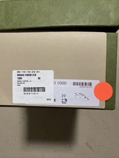 NIB Gucci Damen Sandalenschuhe Schwarz 9 US (39 Eu) 645444 Italien