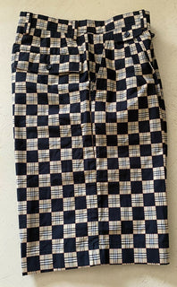 NWT $550 Burberry Men Dan Vintage Check Short Paunt Black/Beige 32 US ( 48 Eu )