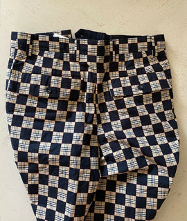 NWT $550 Burberry Men Dan Vintage Check Short Paunt Black/Beige 32 US ( 48 Eu )