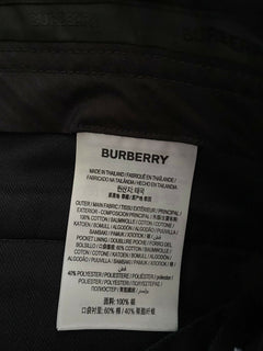 NWT $550 Burberry Men Dan Vintage Check Short Paunt Black/Beige 32 US ( 48 Eu )
