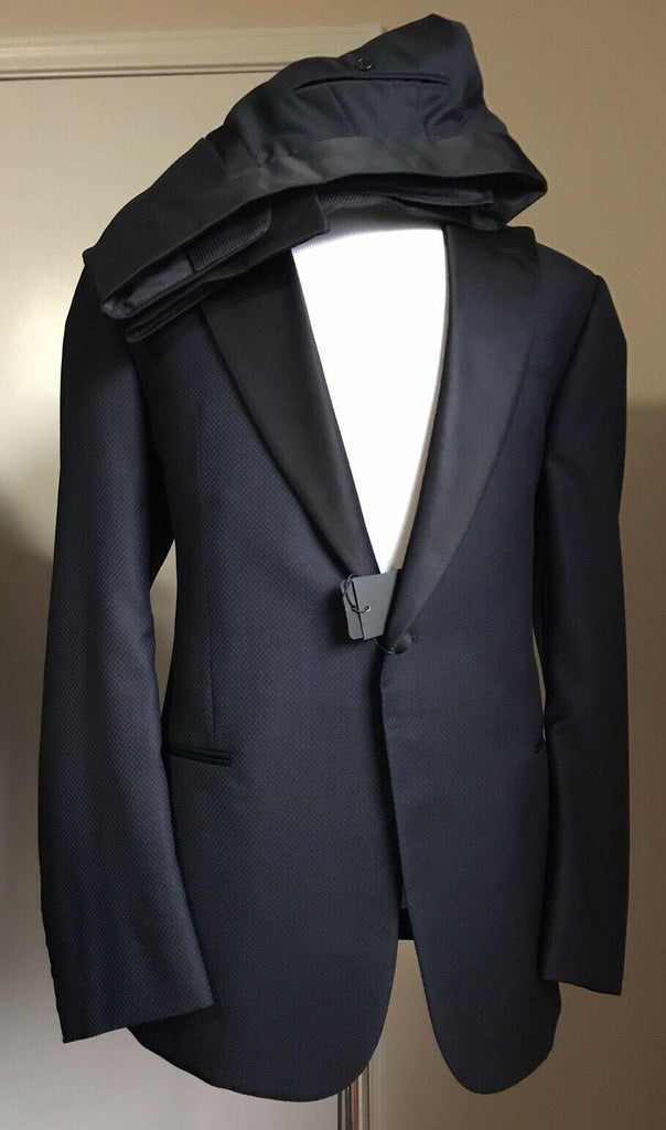 Neu $2995 Giorgio Armani Herren Smokinganzug Marineblau 44R US/54R Eu Italien