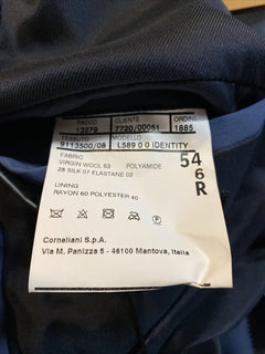 Neue Corneliani Utility-Jacke mit Kapuze für 1725 $, Blau, 44R US/54 Eu