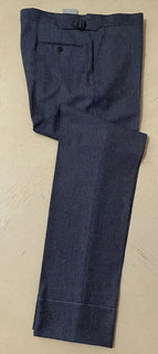 Neu mit Etikett: 695 $ Ralph Lauren Purple Label Herrenhose Med. Blau 32 US (48 Euro) Italien