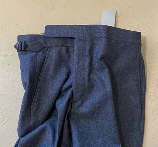 Neu mit Etikett: 695 $ Ralph Lauren Purple Label Herrenhose Med. Blau 32 US (48 Euro) Italien