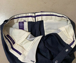 Neu mit Etikett: 695 $ Ralph Lauren Purple Label Herrenhose Med. Blau 32 US (48 Euro) Italien