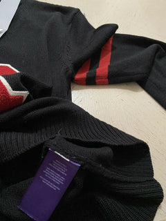 Neu mit Etikett: 2195 $ Ralph Lauren Purple Label Herren-Wollpullover mit V-Ausschnitt S Italien