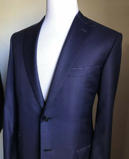 Neu mit Etikett: 5700 $ Brioni Herren-Sportmantel aus Wolle, Blazer, Jacke, Blau, 40R US/50R Eu, Italien