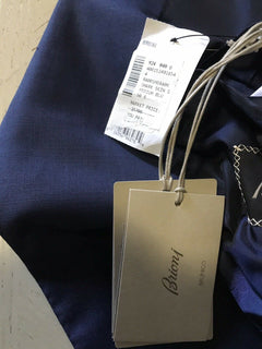 Neu mit Etikett: 5700 $ Brioni Herren-Sportmantel aus Wolle, Blazer, Jacke, Blau, 40R US/50R Eu, Italien