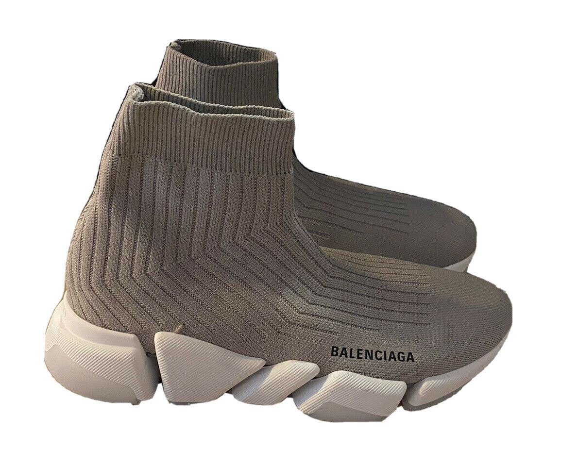 NIB $1050 Balenciaga Women Speed 2.0 LT Sneakers Gray 10 US/40 Eu Italy