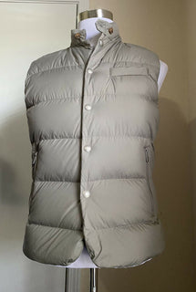 Neu $995 Ralph Lauren Purple Label Men Whitwell Puffer Vest LT Grey S