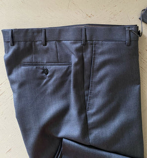 Neu mit Etikett: 795 $ Ermenegildo Zegna Regular Fit Hose DK Grey 32R US (48R Eu)