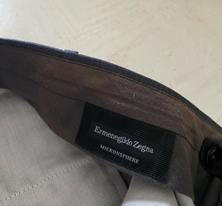 Neu mit Etikett: 795 $ Ermenegildo Zegna Regular Fit Hose DK Grey 32R US (48R Eu)