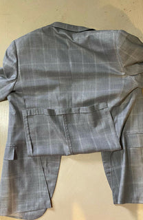 Neu mit Etikett: 5900 $ Brioni Herren-Sportmantel aus Wolle, Blazer, Jacke, Grau, 40R US/50R Eu, Italien