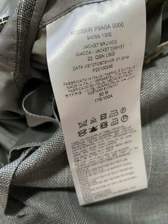 Neu mit Etikett: 5900 $ Brioni Herren-Sportmantel aus Wolle, Blazer, Jacke, Grau, 40R US/50R Eu, Italien