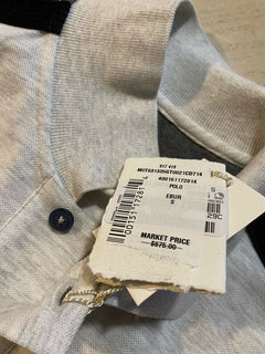 Neu mit Etikett: 675 $ Brunello Cucinelli Slim-Fit-Poloshirt für Herren, Grau, S, Italien