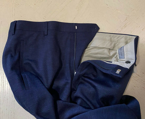 New $450 Corneliani Men’s Jegging  Pants Blue 36 US ( 52 Eu )