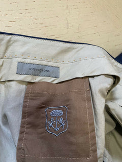 Neu $450 Corneliani Jegging-Hose für Herren, Blau, 36 US (52 Eu)