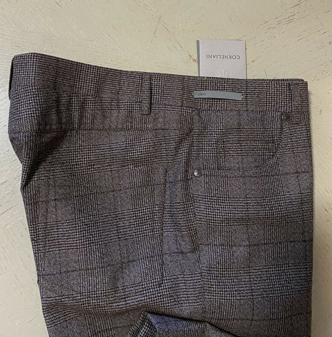 Neue Corneliani Herren-Anzughose, Braun, 36 US (52 Eu)