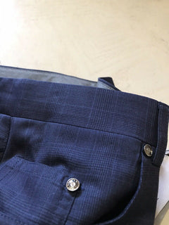 Neue Corneliani Herren-Anzughose, Blau, 40 US (56 Eu)